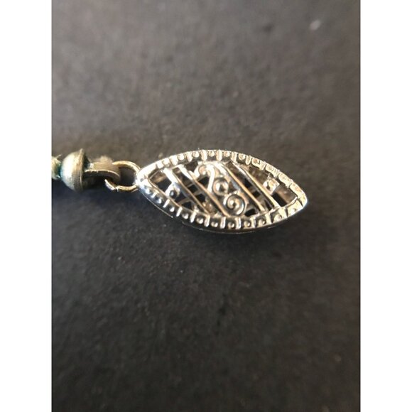 Classic Vintage Graduated Cultured Pearl Necklace With 14 Karat White Gold Clasp - Picture 8 of 8